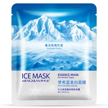 

MENGXILAN Himalanya Secret Ice Whitening Facial Mask Deep Replenishment Moisturizing Oil Control Brighten Face Mask Skin Care