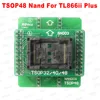 Xgecu Best quality TSOP48  Adapter for TL866ii Plus Programmer TSOP32/40/48 to DIP40 TSOP48 NAND Socket 0.5mm  Free shipping ► Photo 1/6