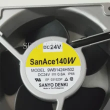 9WB1424H502 Сервер охлаждающий вентилятор DC 24 V 0.60A 140x140x51 мм 3 провода