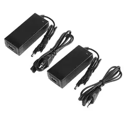 29.4 В 2A Универсальный Зарядное устройство адаптер питания DC штекер EU/us адаптер питания для электрический велосипед литиевая Батарея pack