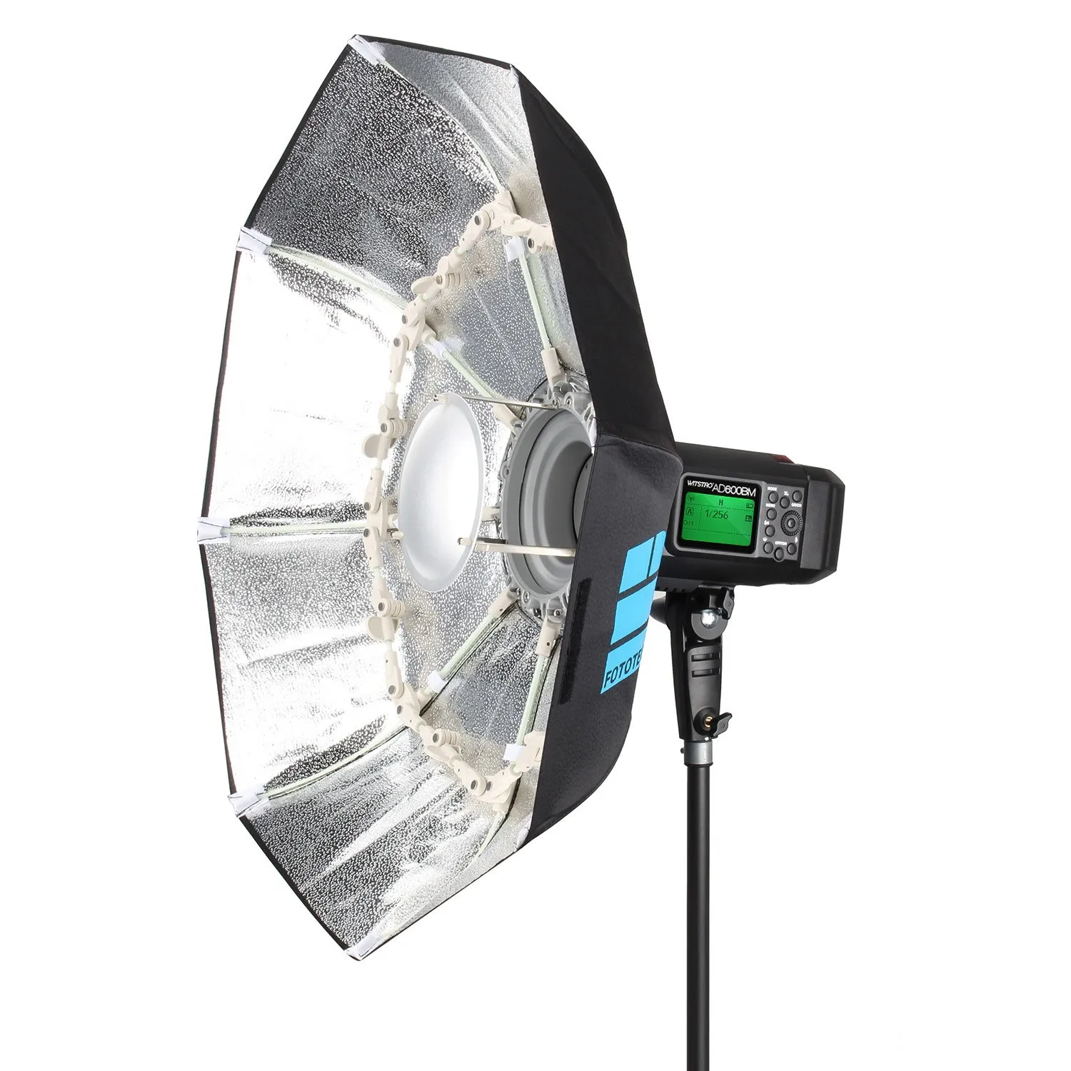 

EACHSHOT 27.5" 70CM Foldable Speedlight softbox Portable Folding Beauty Dish Silver Dslr Flash diffuser With Bowens Mount