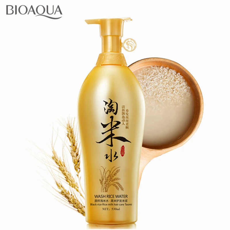 

Traditional Wash Rice Water Hair Shampoo Black Rice Milk Hair Care Products Anti Dandruff Oil-control Itching Treatment 530ml