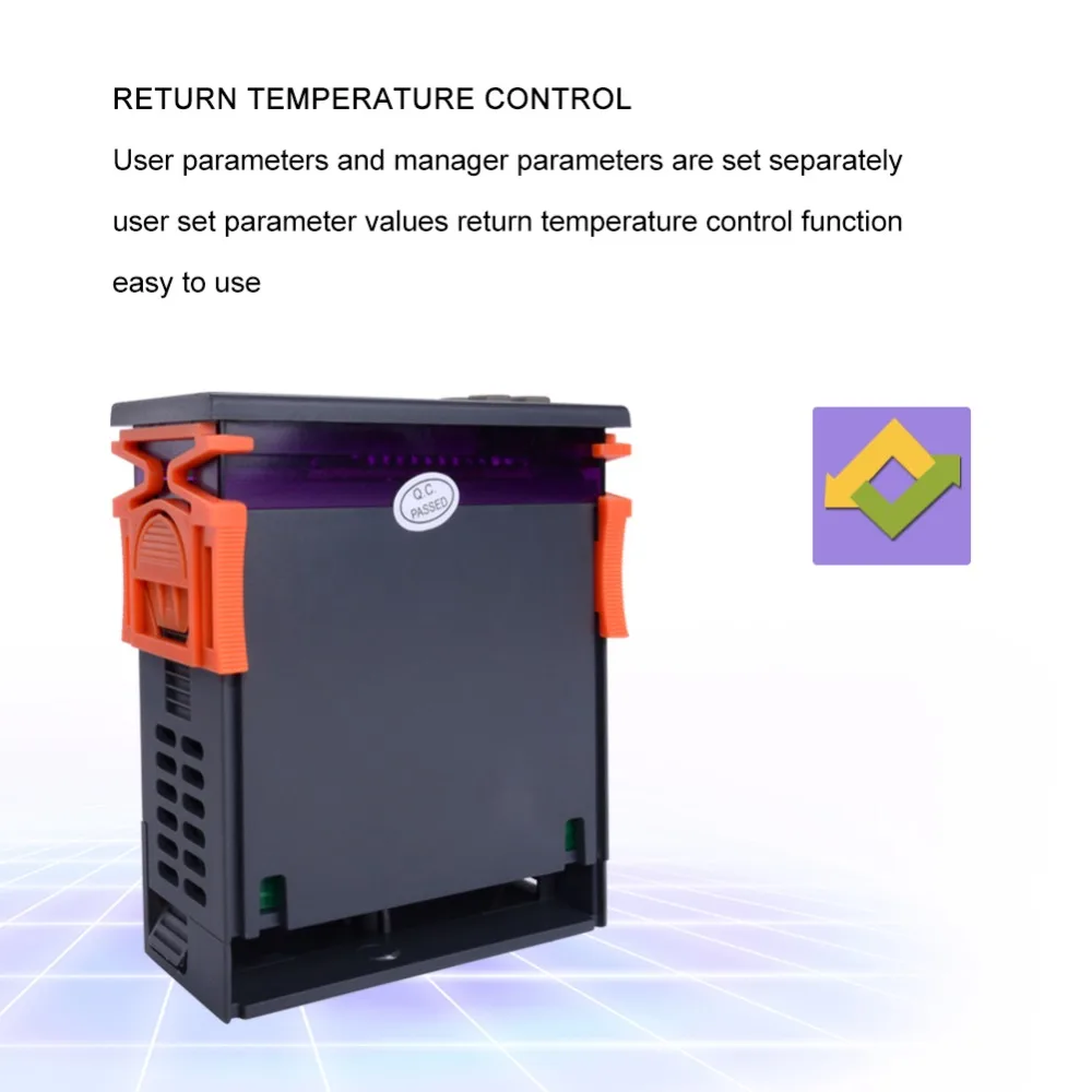 MH1210W цифровой регулятор температуры AC90-250V 10 А 220 В регулятор термостата С сенсором-50~ 110C контроль нагрева и охлаждения