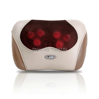 

Cervical vertebra massage pillow kneading massage mat multifunctional household kneading & rolling back & neck massage cushion