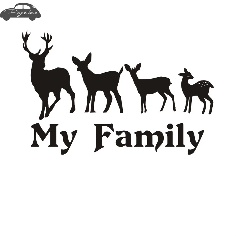 Window Wall Display Forest Wildlife Animal Deer Stag Head Decal vinyl sticker