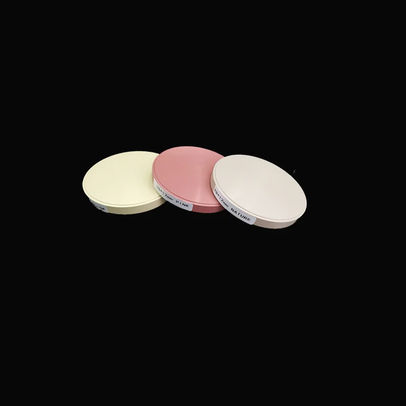 98mm yellow color PEEK blanks for dental lab Open CADCAM System White 4