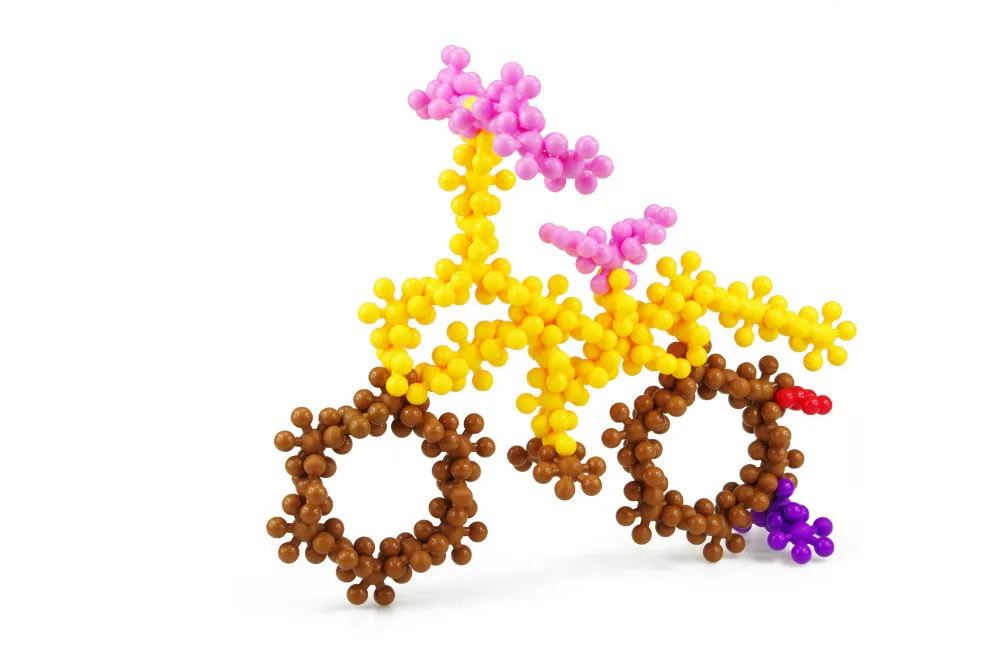 

Multi-function Large Plum Thick Snowflake Plastic Building Blocks 90Pcs DIY Assembling Educational Toy for Children Y14262