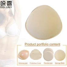 Silicone Breast Protheses Postoperative Assembling Fake Breast Lightweight Fake Chest Pad Triangle Silicone Breast Pad D40 pure silicone breast model female breast examination model prolactin anatomical models silicone breast simulation gasen rzrf006