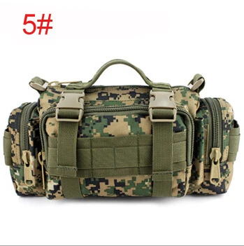 Новое поступление, винтажные мужские тканевые Сумки на пояс, сумки 3 p, военные сумки на пояс, сумка-тоут - Цвет: Model 5