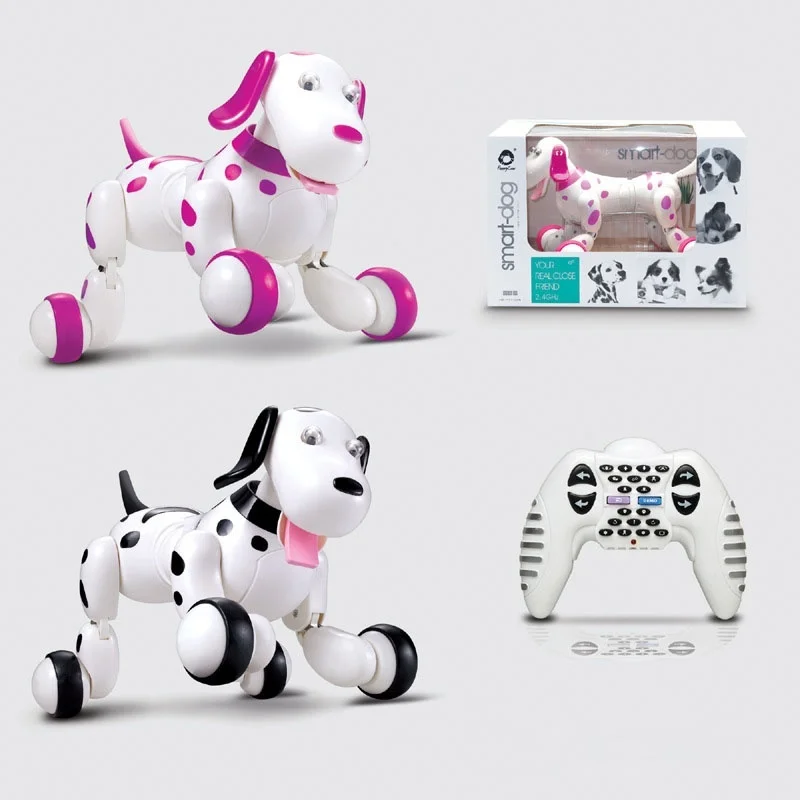

Children Electric Educational Toys Wireless Remote Control Simulation Intelligent Dog Robot Smart Dog Electronic Pets