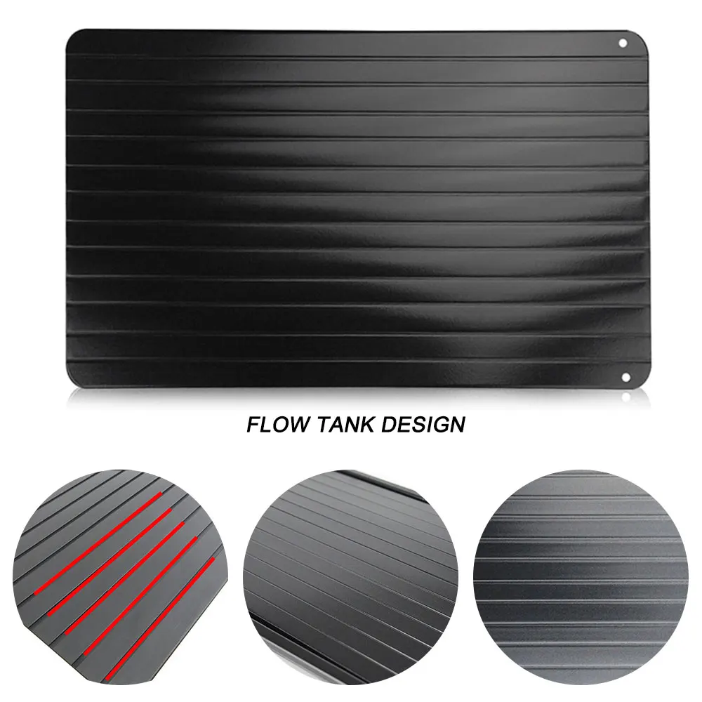 Pawaca Defrosting Tray Magic Metal Plate Defrosting Tray Frozen Food Meat Fruit Fast Defrosting Plate Board Meat Tray Tool Pawaca Defrosting Tray Magic Metal Plate Defrosting Tray Frozen Food Meat Fruit Fast Defrosting Plate Board Meat Tray Tool