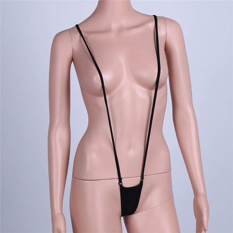 Женские сексуальные бретельки G Strings крошечные мини микро бикини купальник