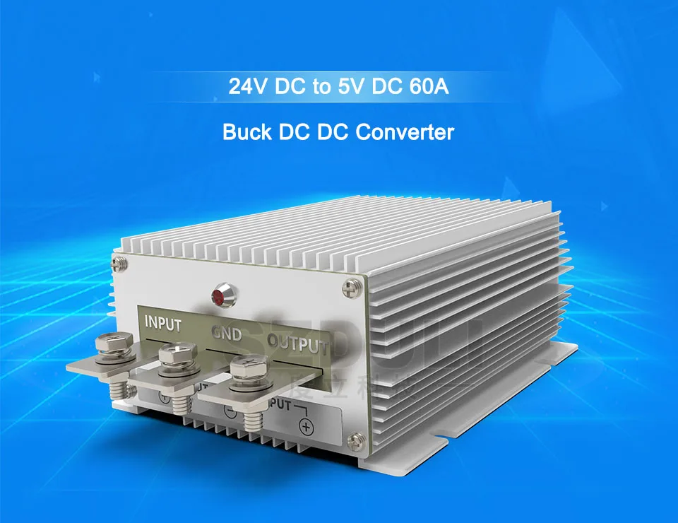 12V 24V до 5V 60A силовой преобразователь постоянного тока 8 V-36 V 5V питания транспортного средства модуль понижающий трансформатор CE по ограничению на использование опасных материалов в производстве