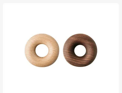 2 шт. креативные деревянные уплотнительные зажимы форма для пончиков зажимы для еды влагостойкие зажимы кухонные аксессуары держатели для сумок - Цвет: Mixed Color