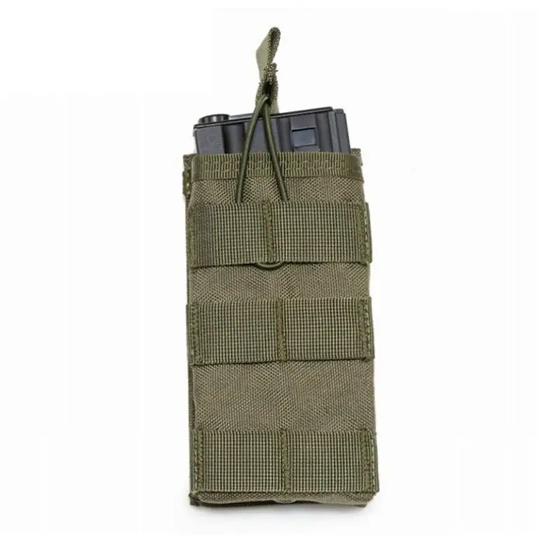 Нейлоновая сумка Тактическая MOLLE Тройная с открытым верхом подсумок Военная AK M4 molle сумка для пейнтбола оборудование тактическая Шестерня коробка патронов
