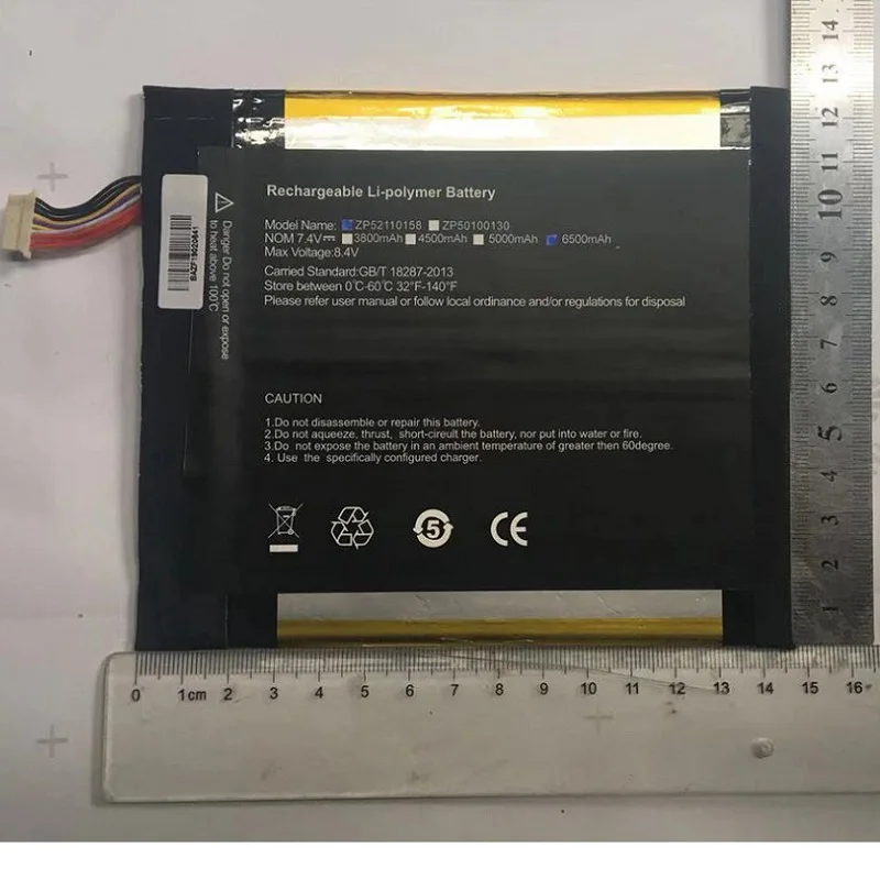 6500mAh Battery for Teclast X2 Pro Tablet PC New Li Polymer