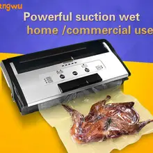 Fresh world вакуумная упаковочная машина Коммерческая Влажная и сухая машина уплотнения полная автоматическая вакуумная машинка пищевые вакуумные герметизаторы