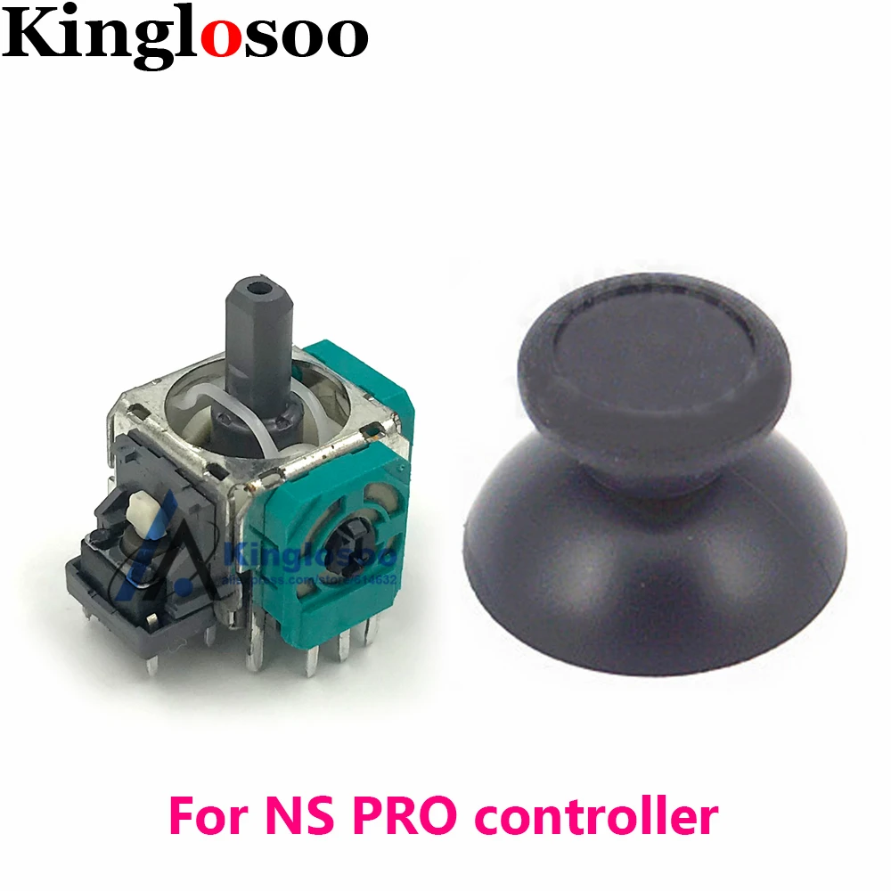

Kinglosoo 3D Analog Axis Joystick Potentiometer for Nintendo Switch NS Pro Controller Thumb Stick Cap