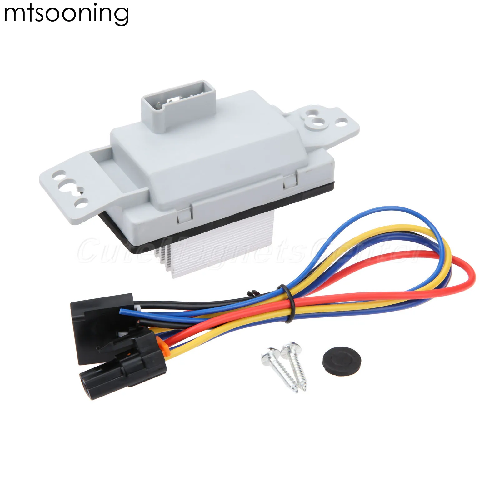 Mtsooning новый двигатель резистор с вилкой 1581773 для Chevrolet Silverado 1500 2500 3500 Cadillac Escalade GMC