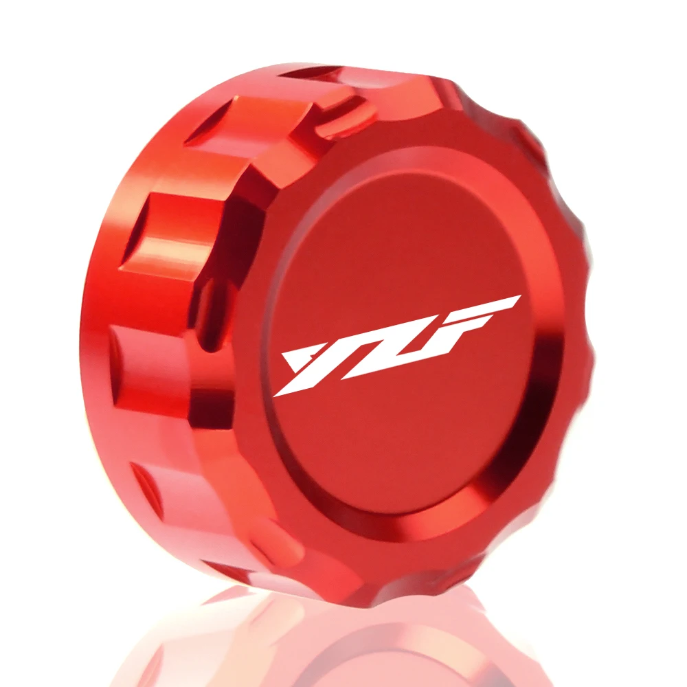 Аксессуары для мотоциклов задний тормоз бачок Кубок масло Кепки цилиндрическая чашка крышка для YAMAHA YZF R1 R3 R25 YZF-R1 YZF-R6 YZF-R25 - Цвет: red