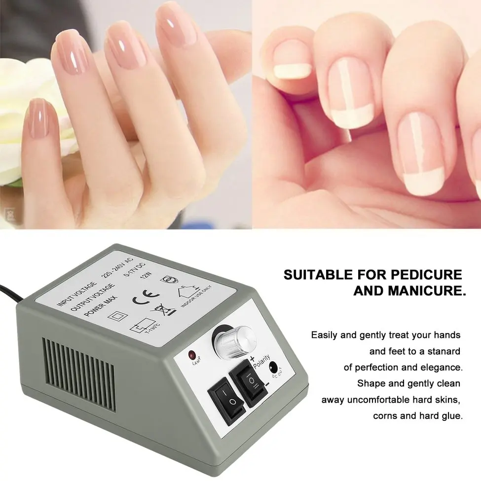 

10Pcss ZS-210 Professional Electric Nail Beauty Manicure Drill Machine 10W 220V