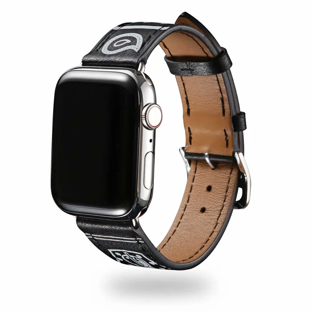 Кожаная Петля ремешок для apple watch band 44 мм& браслет для apple watch 40 мм браслет для наручных часов iwatch, 4 полосы 42 мм серии 3/2/1 38 мм