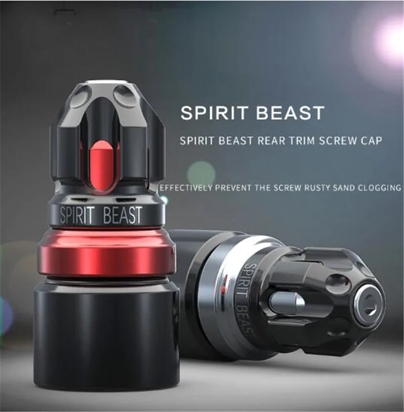 

SPIRIT BEAST Motorcycle Personalized Accessories Screw Cap Electric Car Creative Decorative Screw Cover Motorbike Modeling