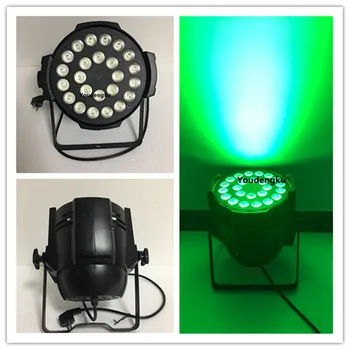 

16pieces led uplighting 24X18w RGBWA UV led par can powerful led par light