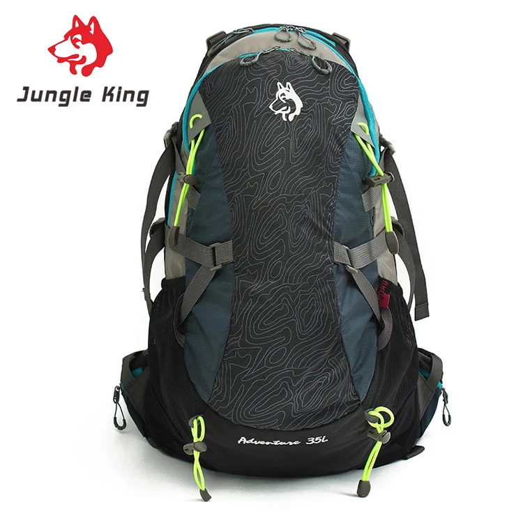 

Jungle King New hot outdoor camping gear menand women shoulders knapsack 35L large capacity backpack outdoor on foot movement