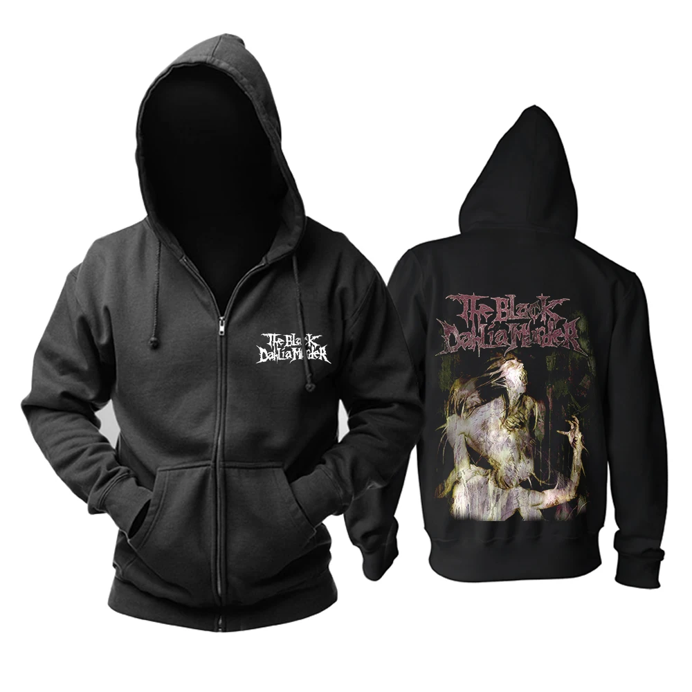 

Bloodhoof The Black Dahlia Murder dead core metal core pop ROCK music balck cotton hoodie Asian Size