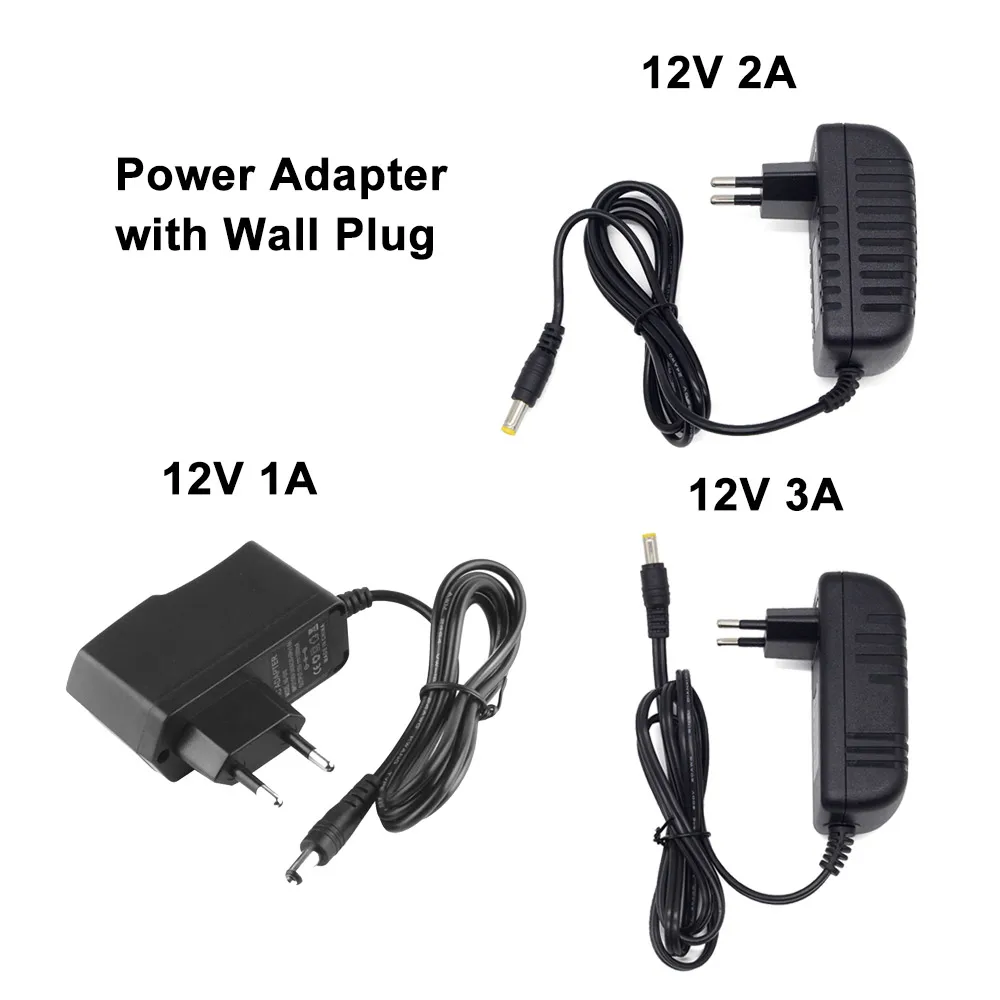 12 V адаптер питания 1A 2A 3A 4A 5A 6A 8A 10A 15A 12 вольт источник питания AC 110V 220V к DC 12 V светодиодный трансформатор для светодиодной ленты