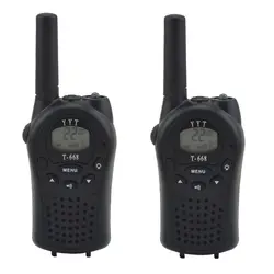 2 шт./пара мини-детский Walkie Talkie 22 каналов GMRS 2 способ радио ЖК-дисплей Дисплей для детей, простой Управление, vox и фонарик