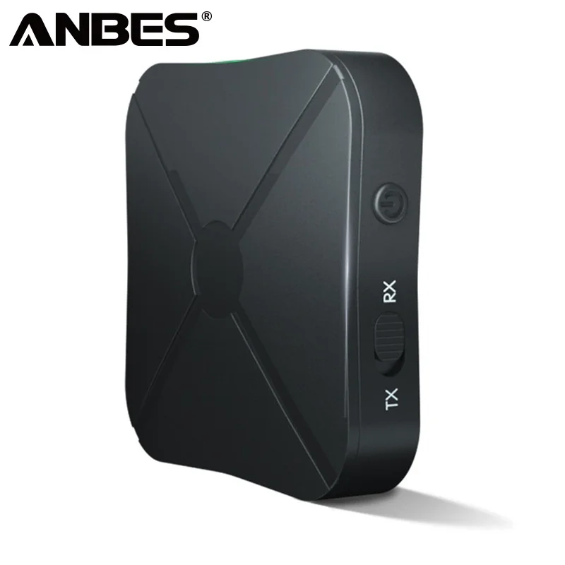 ANBES Bluetooth V4.1 2 in1 передатчик адаптеры приемника 3 5 мм AUX/RCA адаптер для автомобиля