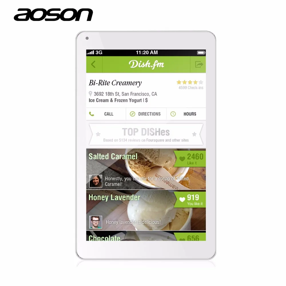 Aoson m106tg 10.1 дюймов 3G Планшеты для звонков mtk8321 4 ядра Android 5.1 PC 16 ГБ Встроенная память
