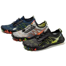 aqua/обувь для мужчин и женщин; летняя обувь для сливного отверстия; резиновая нескользящая обувь для серфинга; легкая пляжная обувь унисекс; Водонепроницаемая Обувь болотная обувь