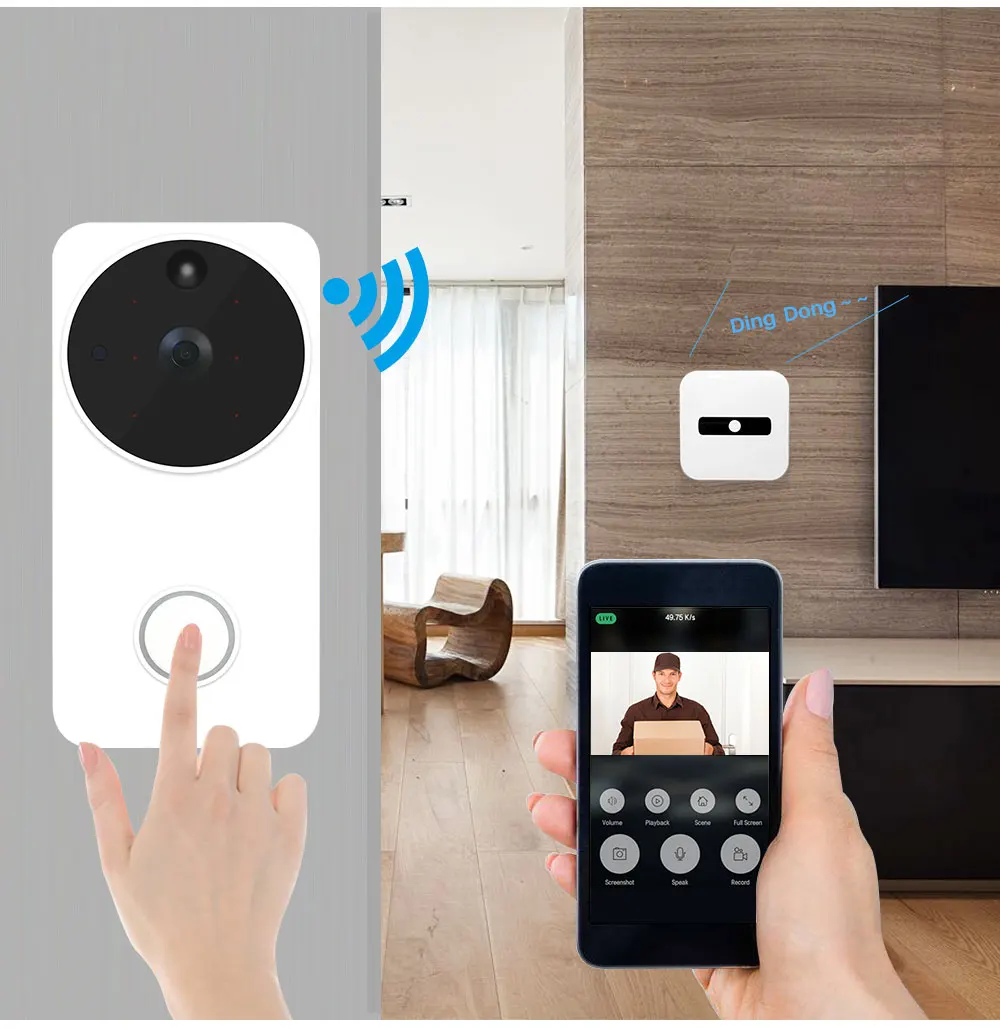 WiFi Doorbell Camera (3)