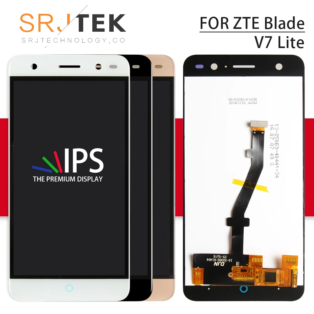 

Srjtek For ZTE Blade V7 Lite LCD Assembly Display + Touch Screen Replacement 5.0'' 1920x1080 For ZTE Blade V7 Lite