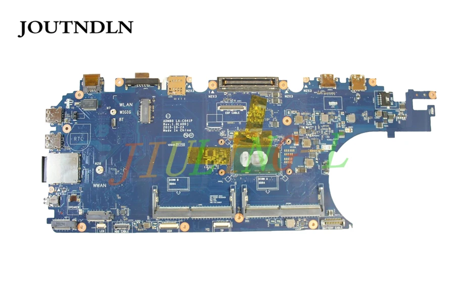 JOUTNDLN для Dell Latitude E5570 Материнская плата ноутбука LA-C841P 3 MCRF 03 MCRF CN-03MCRF i5-6300U 2,4 ГГц Intel