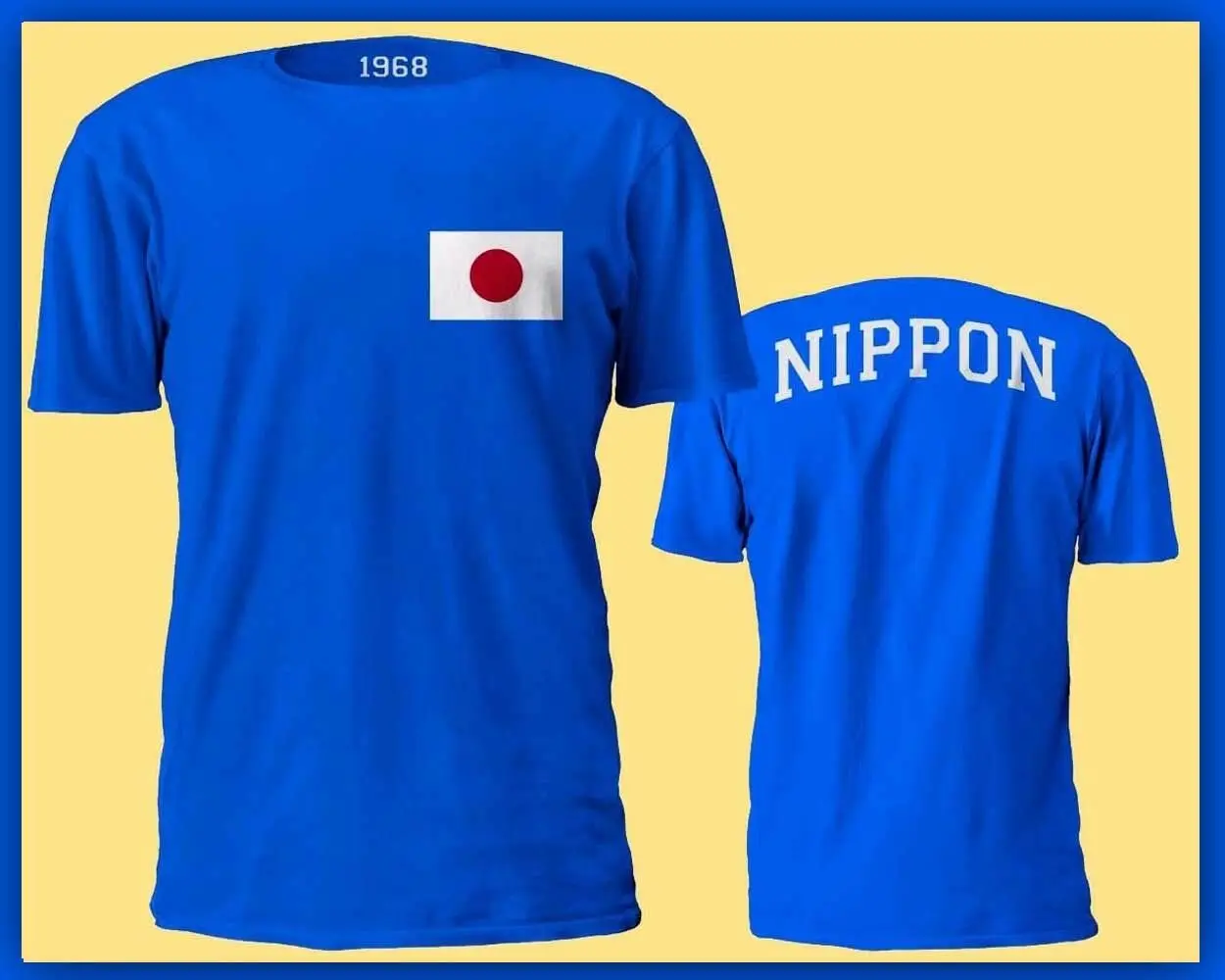 

2019 Fashion Double Side Japan 1968 T-Shirt Unisex Tee
