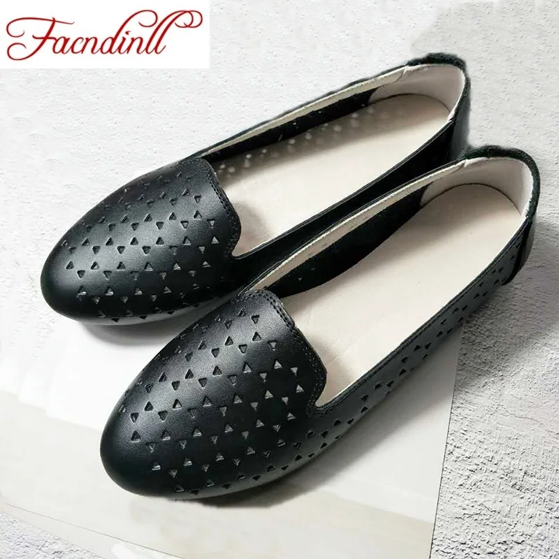 Popular Dress Ballet Shoes-Buy Cheap Dress Ballet Shoes Lots From FACNDINLL 2017 new autumn summer shoes women flats leather ballet flats black red shoes woman casual - Popular Dress Ballet Shoes-Buy Cheap Dress Ballet Shoes Lots From