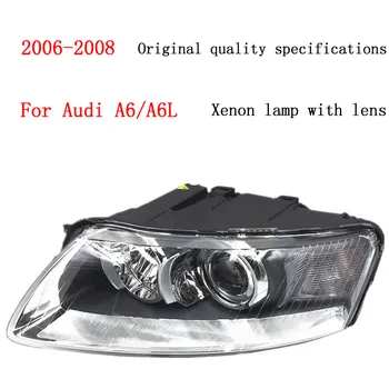 

Car Light Assembly for Audi A6/A6L 2006-2008 of original quality Halogen lamp LED Headlight With lens Xenon HID Accessories