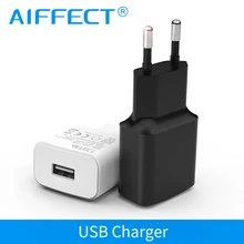 AIFFECT 5V 1A 2A 5W 10W Портативное зарядное устройство для мобильного телефона, USB зарядное устройство для путешествий, настенное зарядное устройство, адаптер с европейской вилкой для iPhone7 samsung