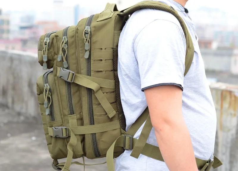 TTGTACTICAL 30L MOLLE военный рюкзак лазерная резка MOLLE штурмовой рюкзак дорожная нейлоновая тактика армейский рюкзак подходит для 15 ноутбуков