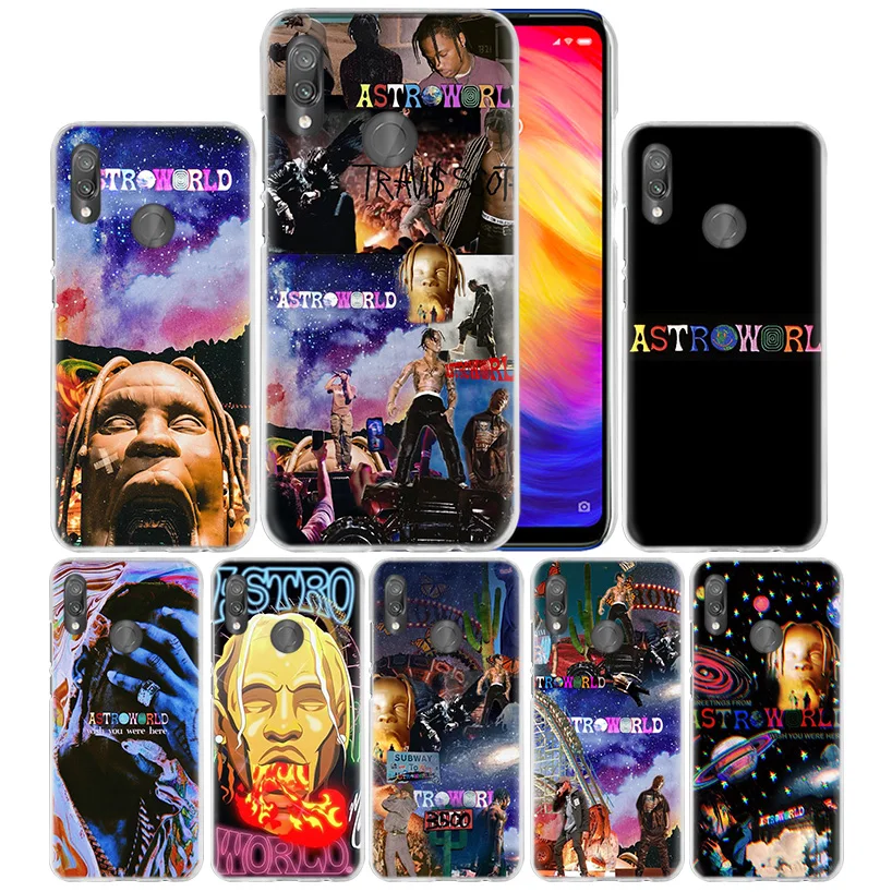 Чехол Трэвиса Скотта астромира для Xiao mi Red mi Go Note 7 6 6A Pro S2 5 5A 4X mi A1 A2 9 mi x 3 5G 8 lite Play F1 жесткий чехол для телефона