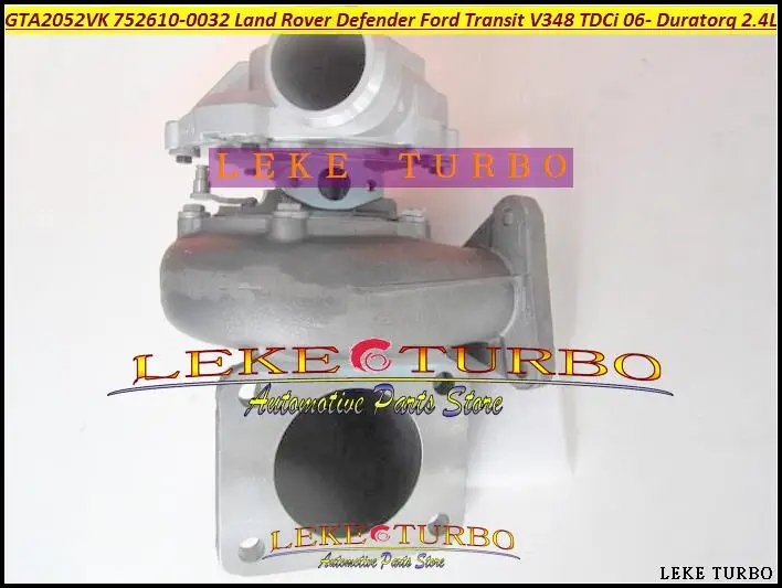 GTA2052VK 752610 7526752610-0015 752610-0032 Turbo For Land Rover Defender Ford Transit V348 TDCi RWD 2006- Duratorq 2.4L (3)