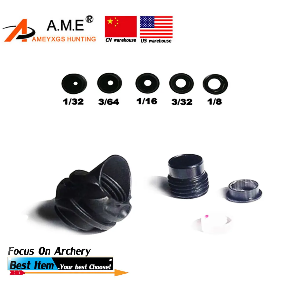 

1Set 37/45 Degree Peep Sight Compound Bow Aiming 6x/8x Lens And Inner Scope Clarifier For Outdoor Hunting Archery Accessories