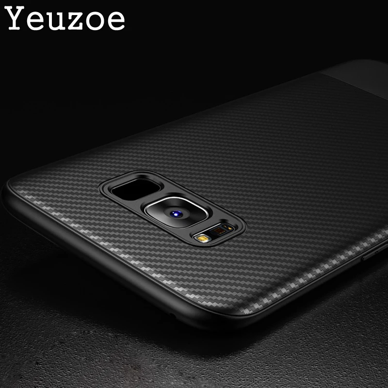 

For samsung Galaxy s8 plus Case,fashion Carbon Fiber Ultra Thin Silicone Soft TPU cover for Samsung Galaxy s8 Phone case coque