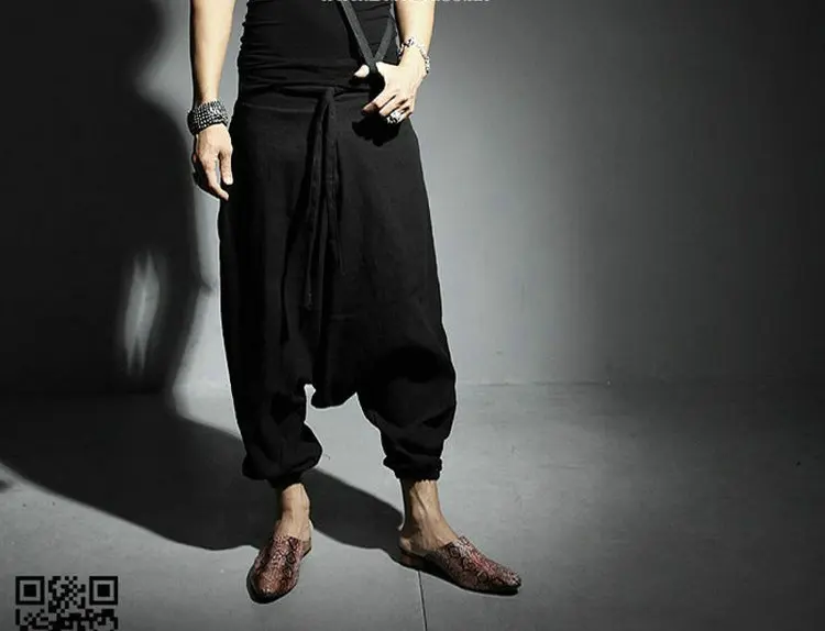 Men Japanese Samurai Style Boho Casual 