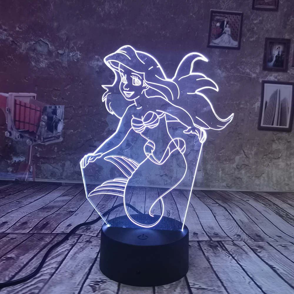 mermaid lamp for nursery