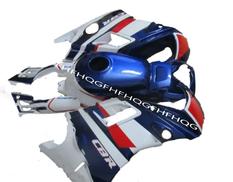 L36-Fairing комплект для HONDA CBR600F2 91 92 93 94 CBR600 F2 1991 1992 1993 1994 синего белого красного цвета